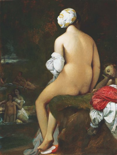 Der kleine Badende von Jean Auguste Dominique Ingres